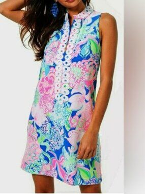 🍊🦩LILLY PULITZER JANE SHIFT DRESS – Peony for Your Thoughts